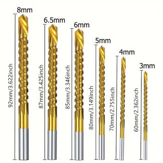 🔥 Last Day Buy 1 Get 1 🔥 Ultra-Practical Titanium-Coated Drill Bit Set 🔧