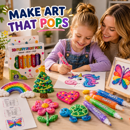 🪄3D Printing Bubble Pen – Turn Flat Drawings Into Touchable 3D Art🪄