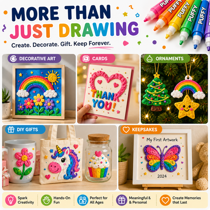 🪄3D Printing Bubble Pen – Turn Flat Drawings Into Touchable 3D Art🪄