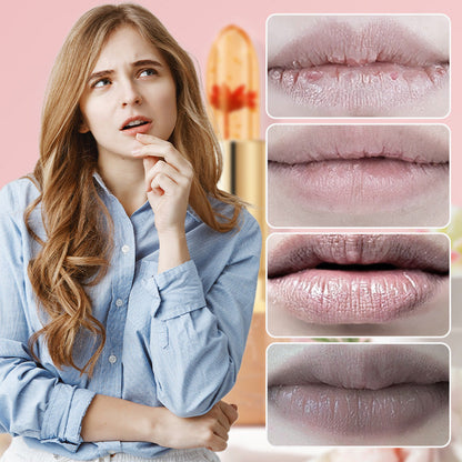 👄Crystal Flower Temperature Color Change Jelly Lipstick