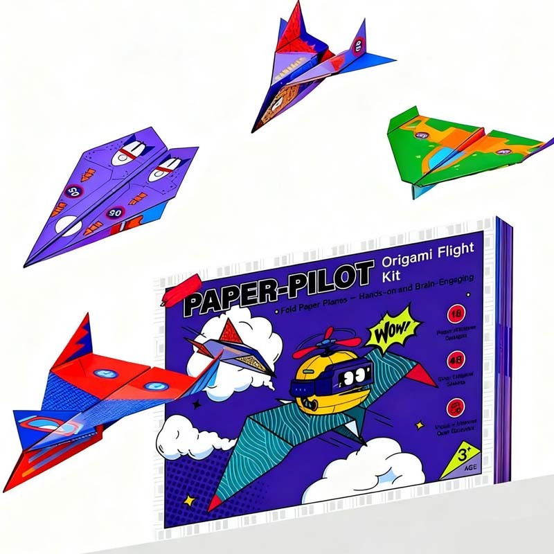 Kids' DIY Paper Airplane Craft Set