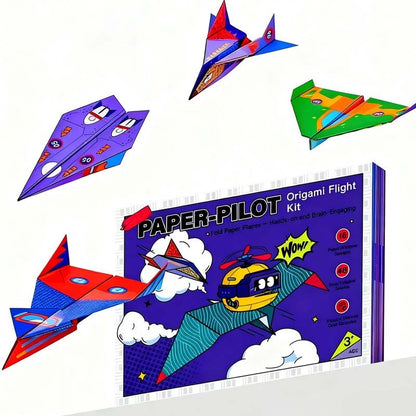 Kids' DIY Paper Airplane Craft Set